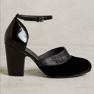 Jeffrey Campbell Adrina Pumps Black Velvet